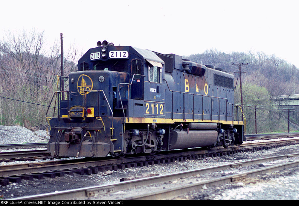 CSXT ex B&O GP38 #2112